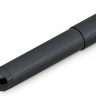 Чорнильна ручка Kaweco Supra Black чорна алюмінієва перо EF (дуже тонке)