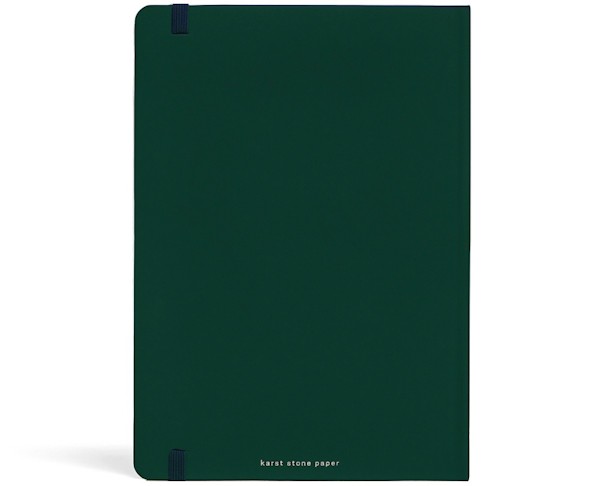 Блокнот Karst Classic A5 14,8 х 21 см нелінований лісовий зелений