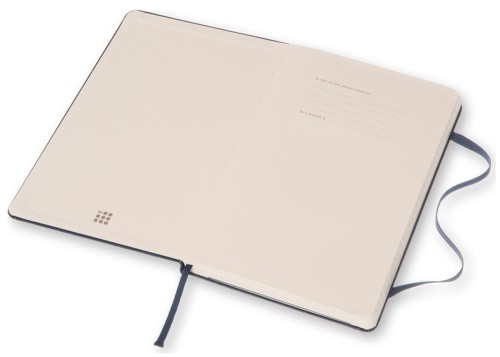 Блокнот Moleskine Classic середній 13 x 21 см нелінований сапфір
