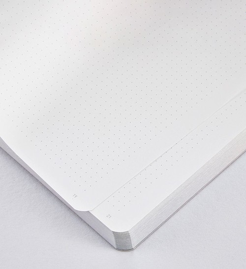 Блокнот Nuuna Voyager Grey 13,5 х 20 см в крапку