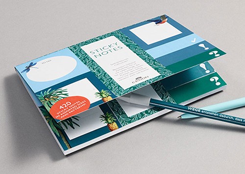 Набір відривних стікерів Cedon рожевий