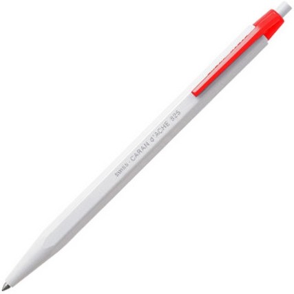 Ручка Caran d'Ache 825 Eco червона кліпса