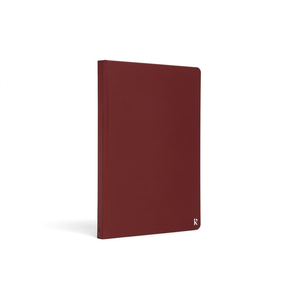 Блокнот Karst Classic A5 14,8 х 21 см в крапку піно-бордо 