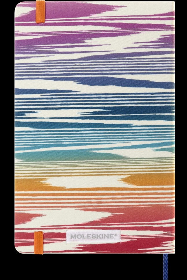 Блокнот Moleskine Missoni середній 13 х 21 см в лінію канва