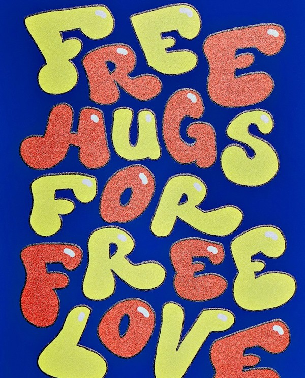 Блокнот Nuuna Graphic Free Hugs by Jan Paul Muller 10,8 х 15 см в крапку