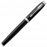 Чорнильна ручка Parker IM Black CT FP чорна/хром F (тонке) 