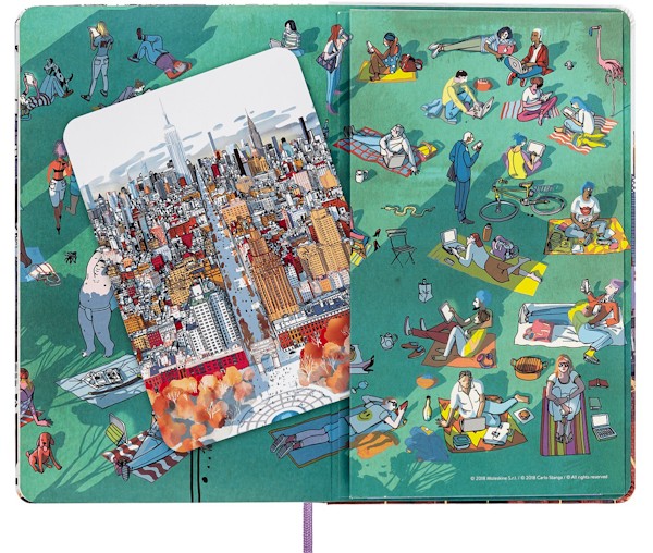 Блокнот Moleskine I Am New York середній 13 х 21 см в лінію