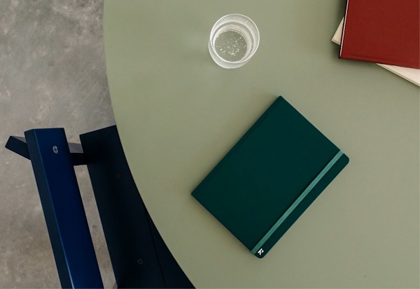 Блокнот Karst Classic A5 14,8 х 21 см в лінію лісовий зелений