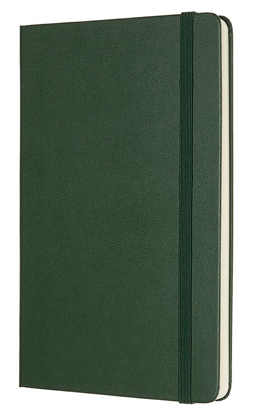 Блокнот Moleskine Classic середній 13 x 21 см нелінований миртовий зелений