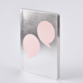 Блокнот Nuuna Yoshiwara Talk Talk 16,5 х 22 см в крапку