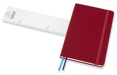 Блокнот Moleskine Two-Go 11,5 х 17,5 см бордо