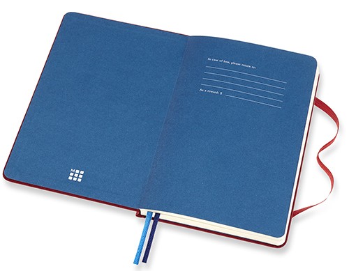 Блокнот Moleskine Two-Go 11,5 х 17,5 см бордо