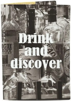 Обкладинка для паспорта Just Cover Drink And Discover
