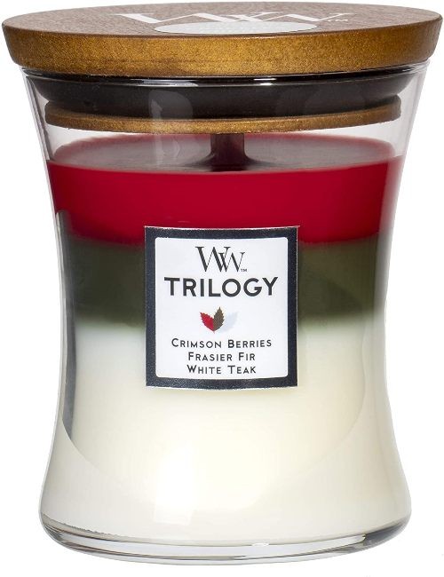Ароматична свіча WoodWick Medium Trilogy Winter Garland 275 г 