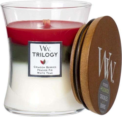Ароматична свіча WoodWick Medium Trilogy Winter Garland 275 г 