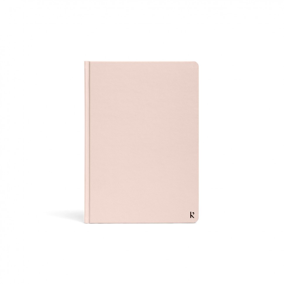 Блокнот Karst Classic A5 14,8 х 21 см в крапку рожева півонія