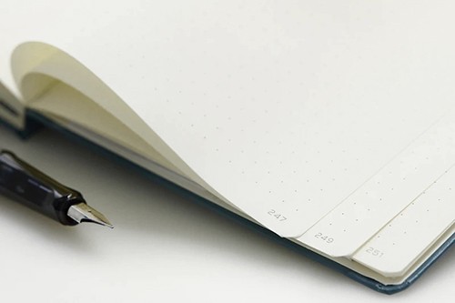 Блокнот Leuchtturm1917 Smooth Colours середній 14,5 х 21 см в крапку океанський