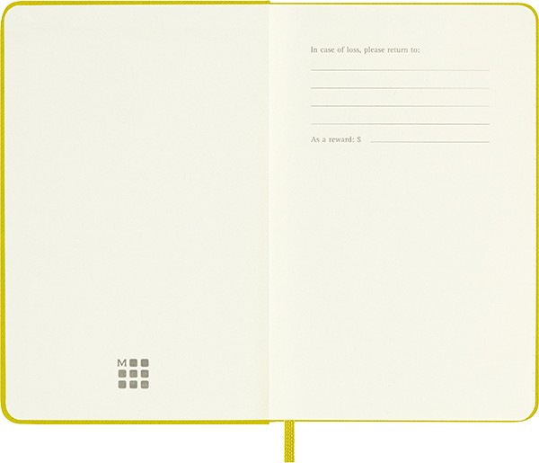 Блокнот Moleskine Silk кишеньковий 9 х 14 см в лінію солом'яно-жовтий 