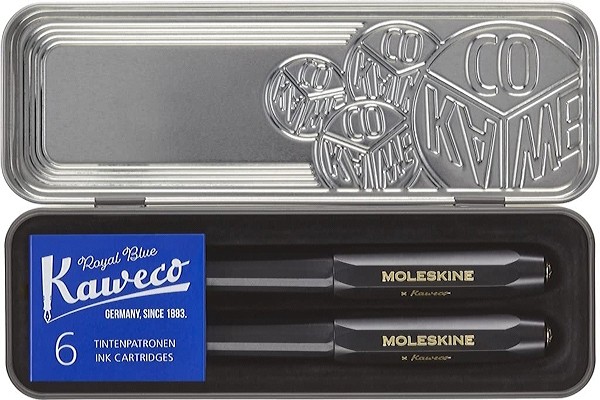 Набір ручок Moleskine x Kaweco чорний