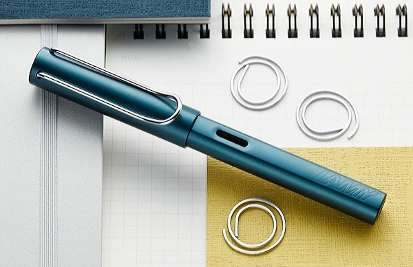 Чорнильна ручка Lamy Al-Star Petrol бензинова перо F (тонке)