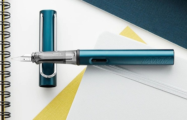 Чорнильна ручка Lamy Al-Star Petrol бензинова перо F (тонке)