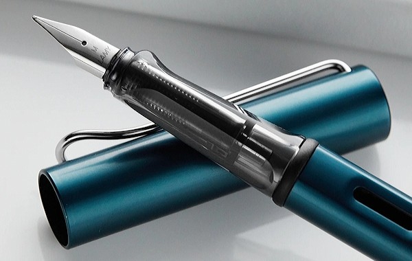 Чорнильна ручка Lamy Al-Star Petrol бензинова перо F (тонке)