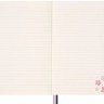 Блокнот Moleskine Sakura середній 13 х 21 см в лінію синій