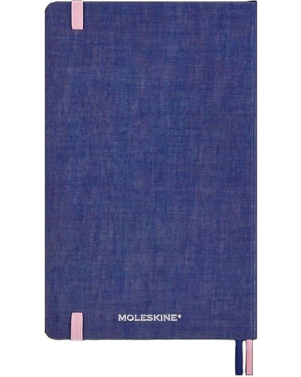 Блокнот Moleskine Sakura середній 13 х 21 см в лінію синій