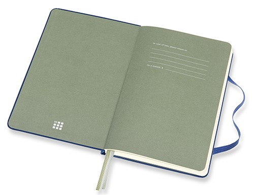 Блокнот Moleskine Two-Go 11,5 х 17,5 см лазурний