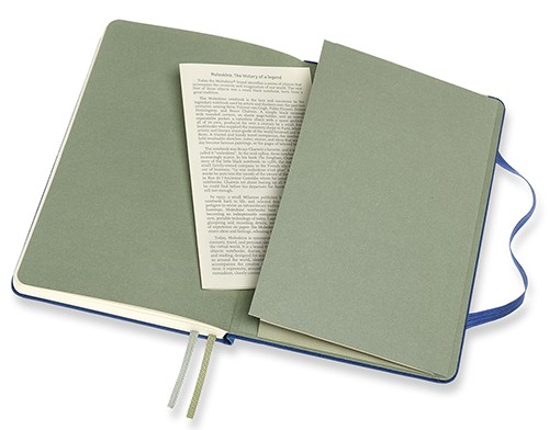 Блокнот Moleskine Two-Go 11,5 х 17,5 см лазурний