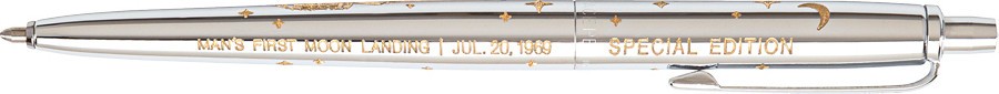 Автоматична кулькова ручка Fisher Space Pen Astronaut Apollo 11 хром