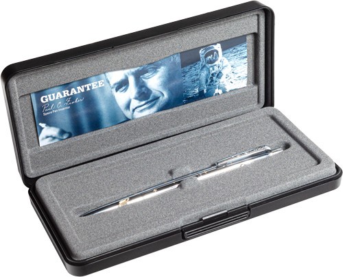 Автоматична кулькова ручка Fisher Space Pen Astronaut Apollo 11 хром