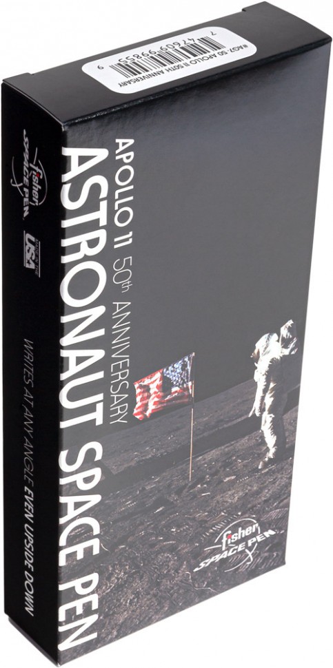 Автоматична кулькова ручка Fisher Space Pen Astronaut Apollo 11 хром
