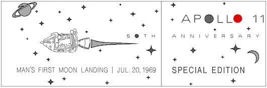 Автоматична кулькова ручка Fisher Space Pen Astronaut Apollo 11 хром