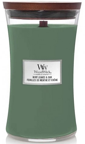 Ароматична свіча WoodWick Large Mint Leaves &amp; Oak 609 г