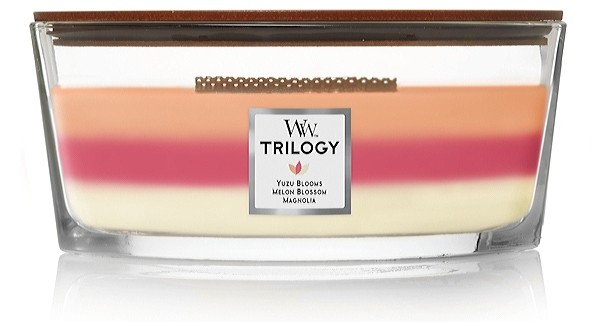 Ароматична свіча WoodWick Ellipse Trilogy Blooming Orchard 453 г