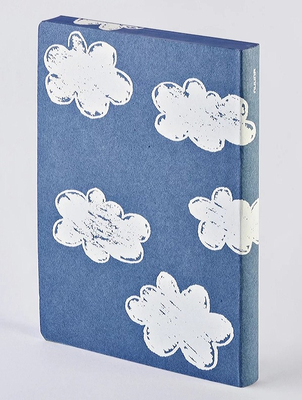 Блокнот Nuuna Graphic Head In The Clouds 16,5 х 22 см в крапку
