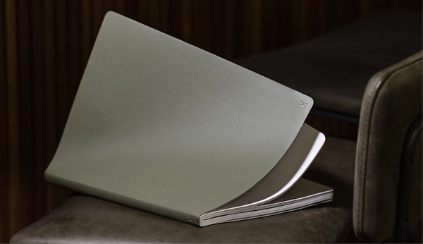 Блокнот Karst PRO B5 19 х 25 см в лінію оливковий м'який