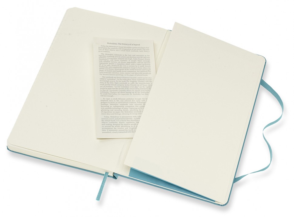 Блокнот Moleskine Classic середній 13 x 21 см нелінований океанський синій