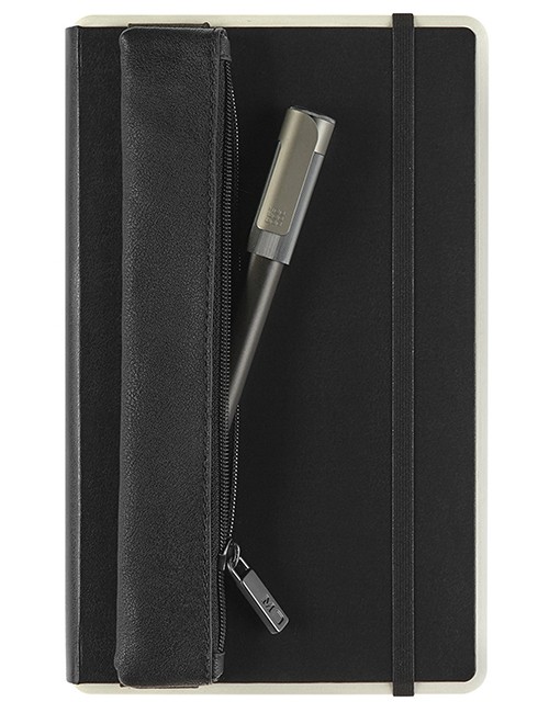 Пенал для ручок Moleskine Classic з кріпленням на блокнот чорний