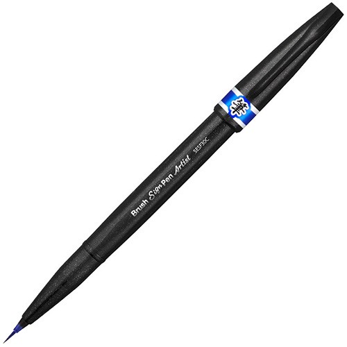 Маркер-пензлик Pentel Brush Sign Pen Artist синій