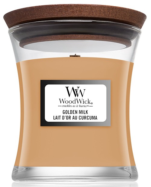 Ароматична свіча WoodWick Mini Golden Milk 85 г
