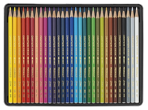 Набір акварельних олівців Caran d'Ache Prismalo 30 штук 