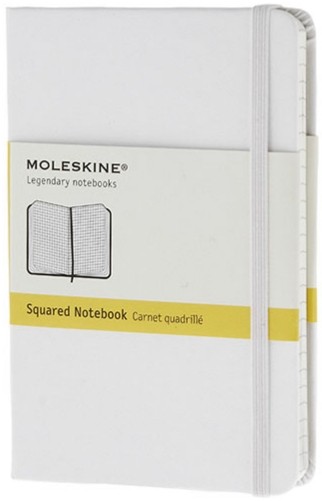 Блокнот Moleskine Classic кишеньковий 9 х 14 см в клітинку білий