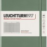 Блокнот Leuchtturm1917 Smooth Colours середній 14,5 х 21 см в клітинку оливковий