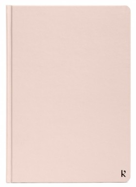 Блокнот Karst Classic A5 14,8 х 21 см в лінію рожева півонія