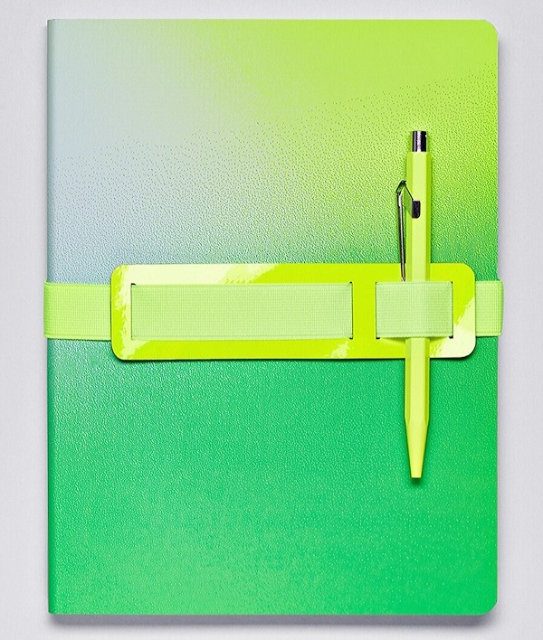 Резинка на блокнот Nuuna Anti-Handbang L Light жовтий неон