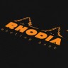 Блокнот Rhodia Meeting Book A4 чорний