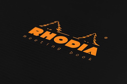 Блокнот Rhodia Meeting Book A4 чорний