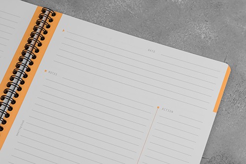 Блокнот Rhodia Meeting Book A4 чорний